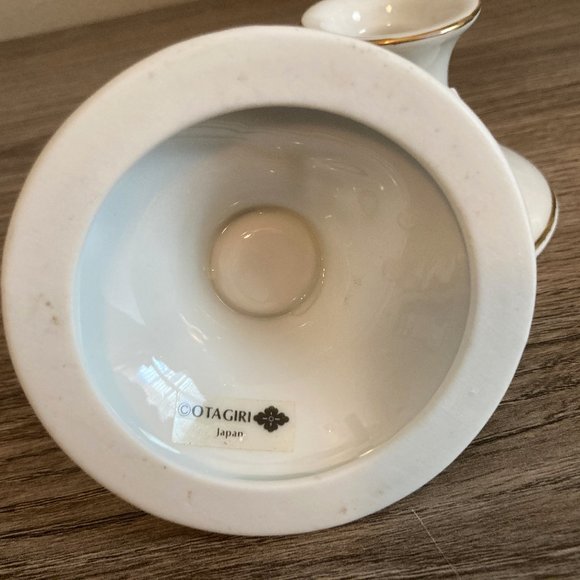 Otagiri Japan Porcelain Candle Holders Vintage - Picture 4 of 5